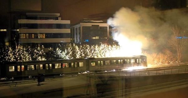 Действия пассажиров в случае пожара на подвижном составе в метро