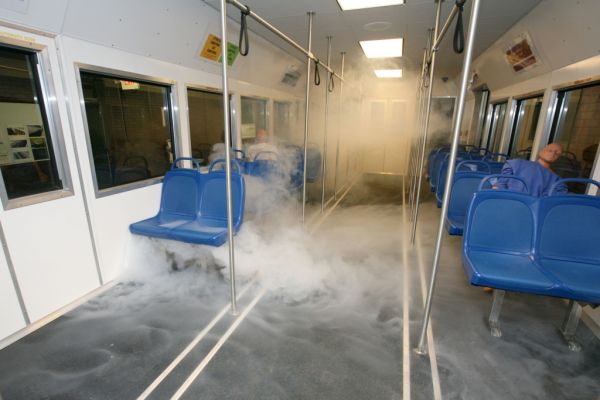 Действия в метро при террористическом акте с применением опасных химических веществ